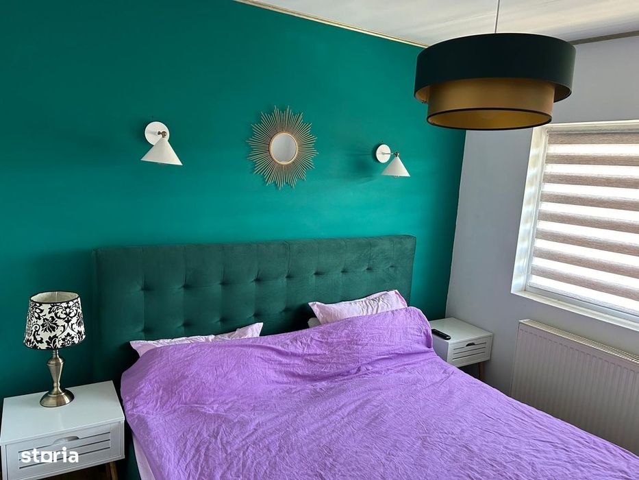 Apartament 3 camere , finisat , mobilat, utilat, zona Stadion