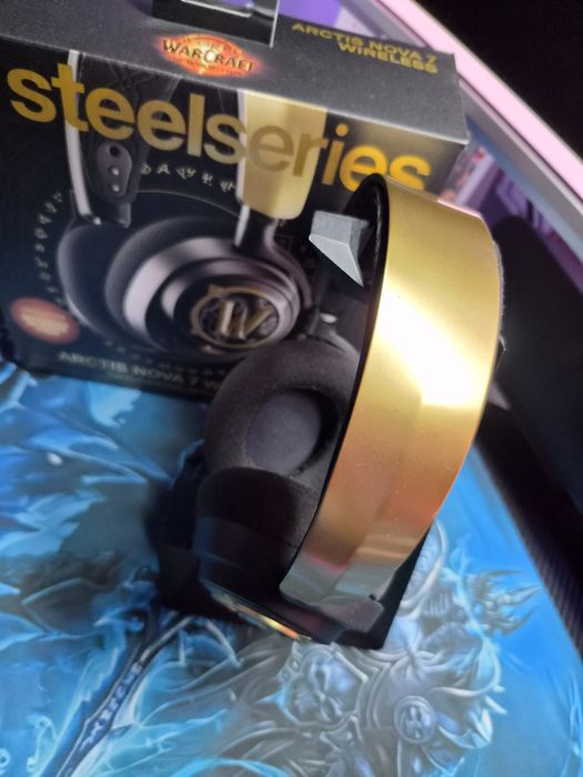 Безжични слушалки SteelSeries Arctis Nova 7 World of Warcraft