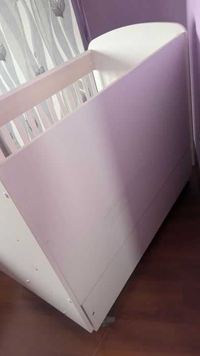 Детско/Бебешко легло за матрак 60/120 и с матрак алое вера