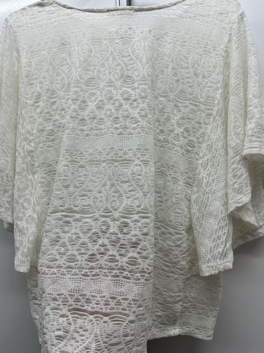 Bluza alba dantela Reserved
