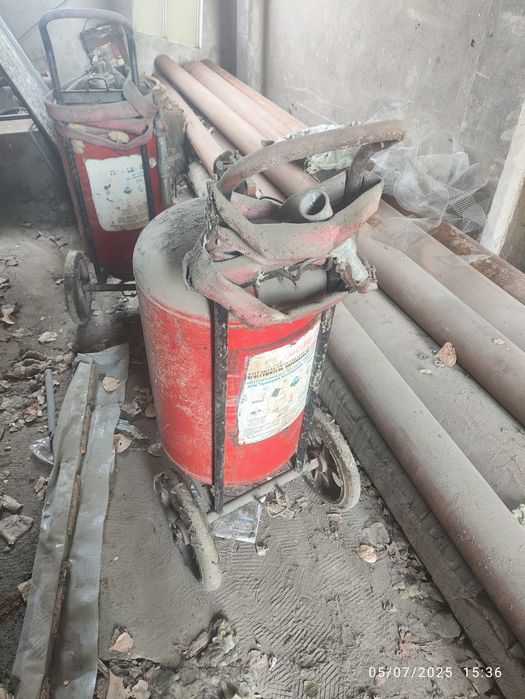 Огнетушитель баллонах