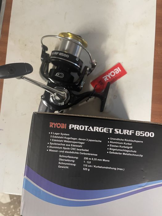 Mulineta Ryobi Protarget Surf 8500 5+1