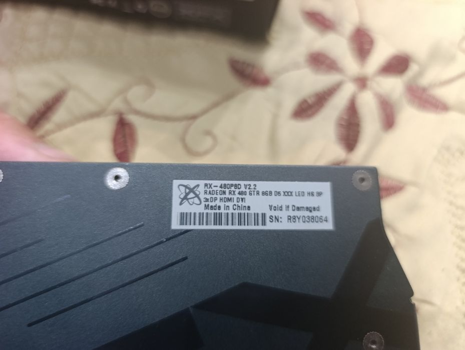 XFX Radeon Rx 480 GTR 8gb