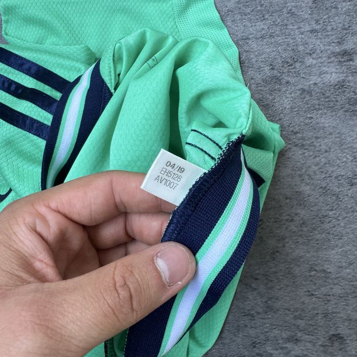 Tricou Fotbal Adidas Real Madrid Third 2019/20 Verde Turcoaz Fly Emirates Climacool L