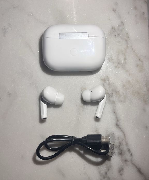 Casti wireless stil AirPods Pro-Noi, Bluetooth, cu microfon