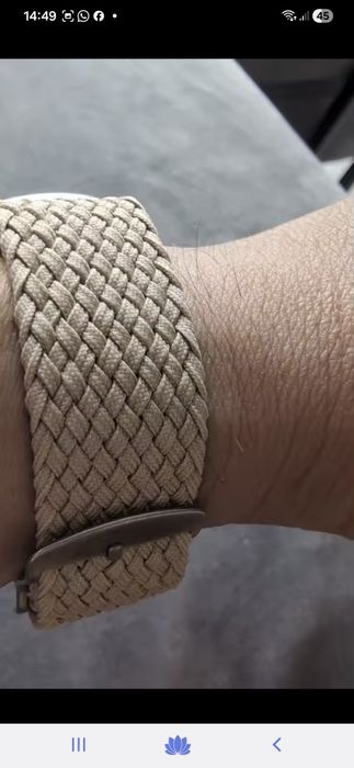 Curele ceas imitatie textil 14cm latime