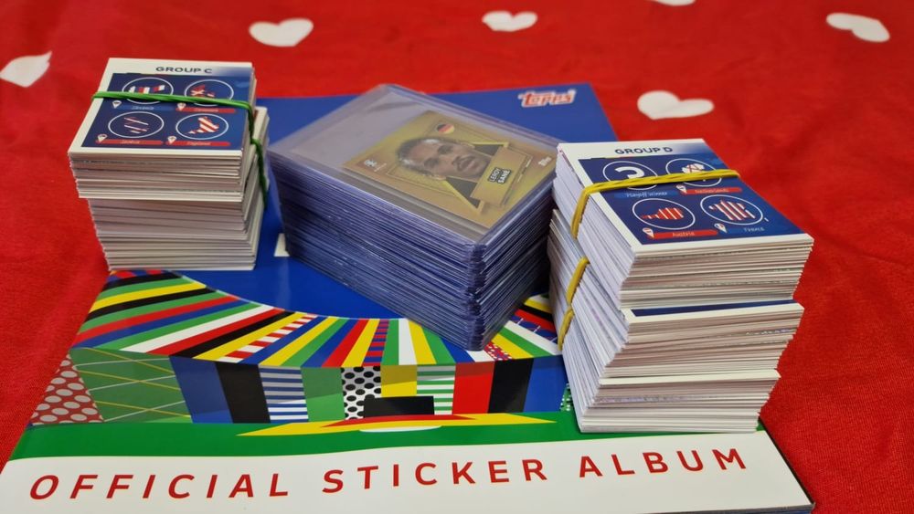 Album topps euro 2024 Germany + set stickere nelipit