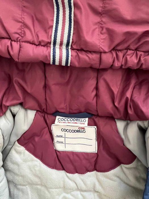 Combinezon iarna fas coccodrillo 74 cm cu manusi