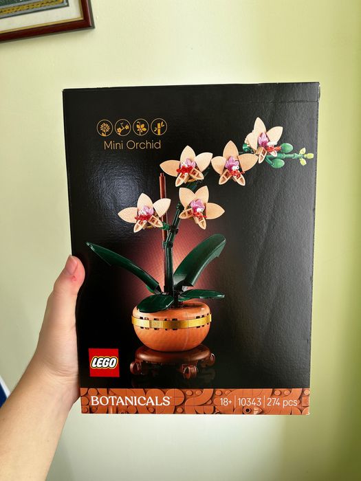 Лего цветя за сглобяване | Lego Mini orchid