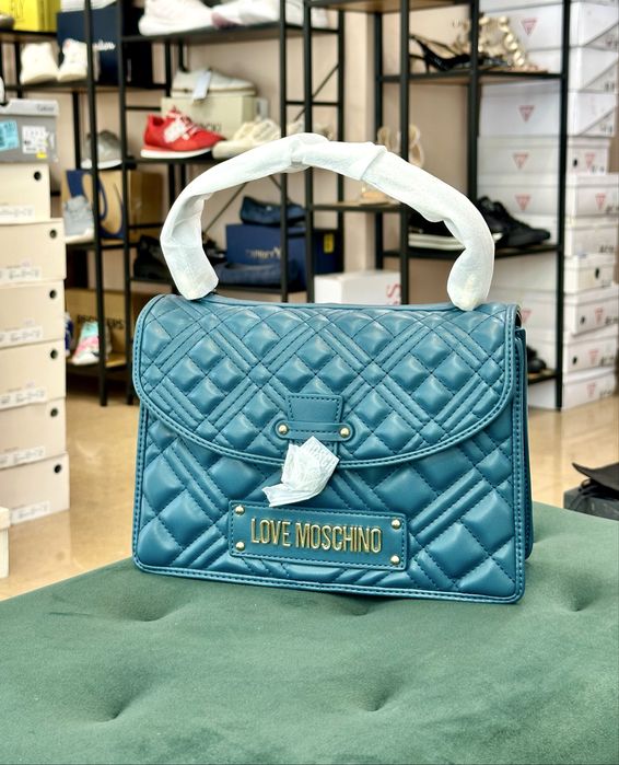 Дамска чанта Love Moschino JC4149 Emerald намалена