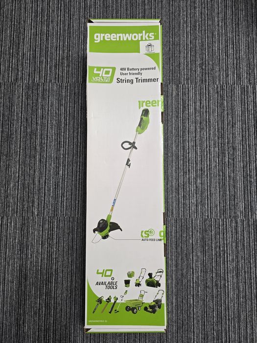 Триммер Greenworks 40V 33см G40LTK2