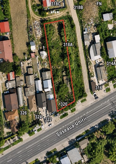 Teren 992 MP Corbeanca - Tamași, DJ101- Soseaua Unirii PROPRIETAR