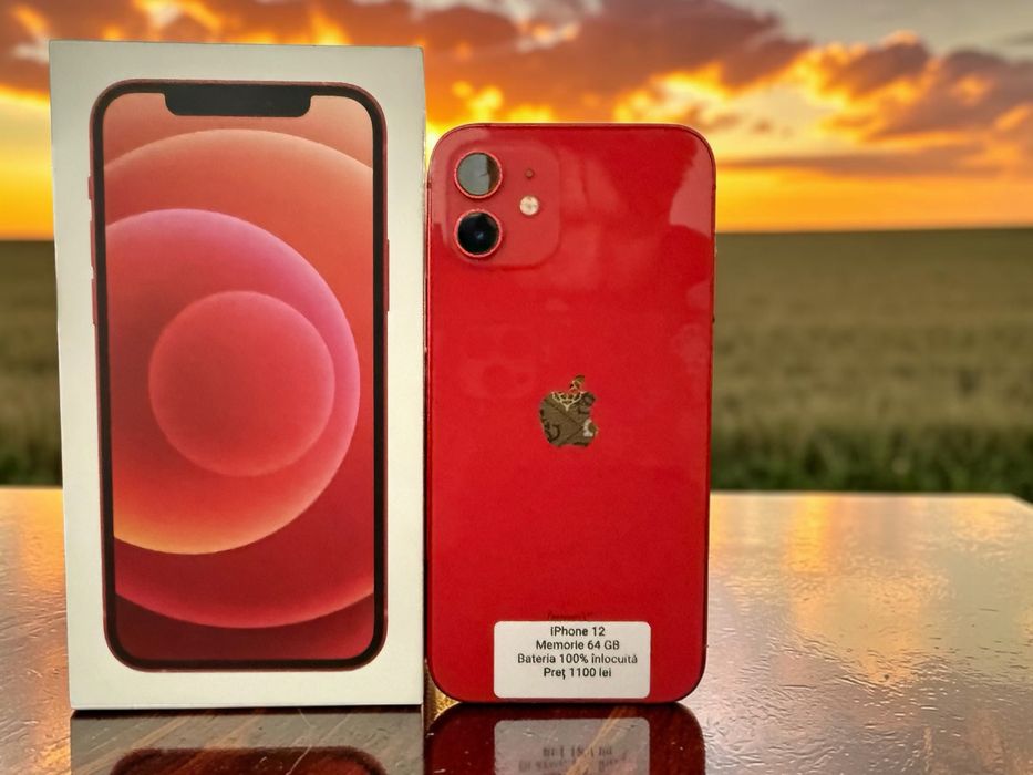 iphone 12 64gb red second hand si noi de vanzare • Anunturi • OLX.ro