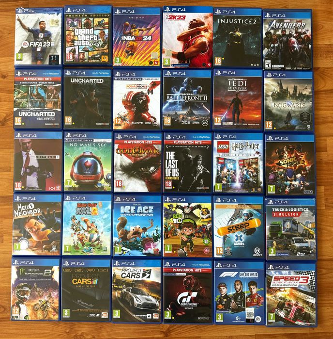 [ PS4 > GTA / FIFA / WWE / cars / GT Sport / FC за PlayStation 4
