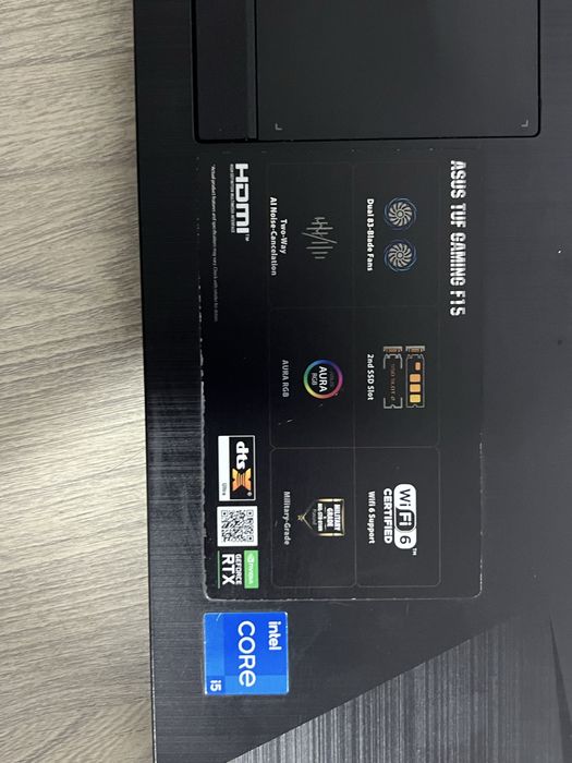 Asus tuf gaming f15