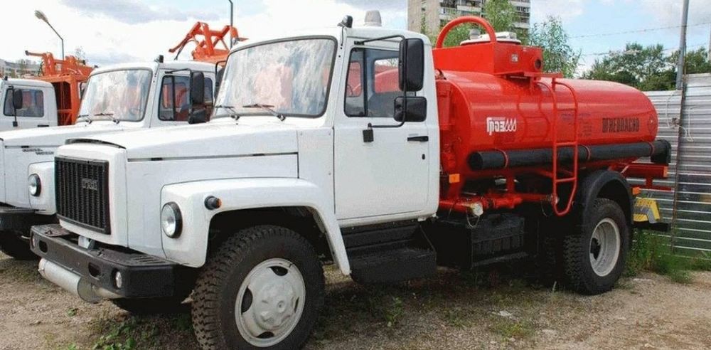Газ 3309 топливозаправщик