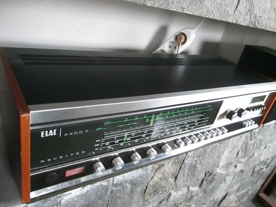 Amplificator Vintage Elac 3300 T – Carcasa Lemn – Amplituner Made in Germany