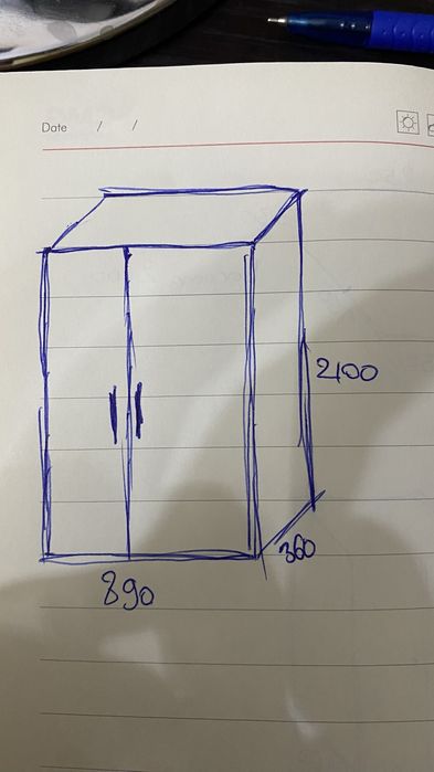 Продам шкаф для приходей с зеркалом