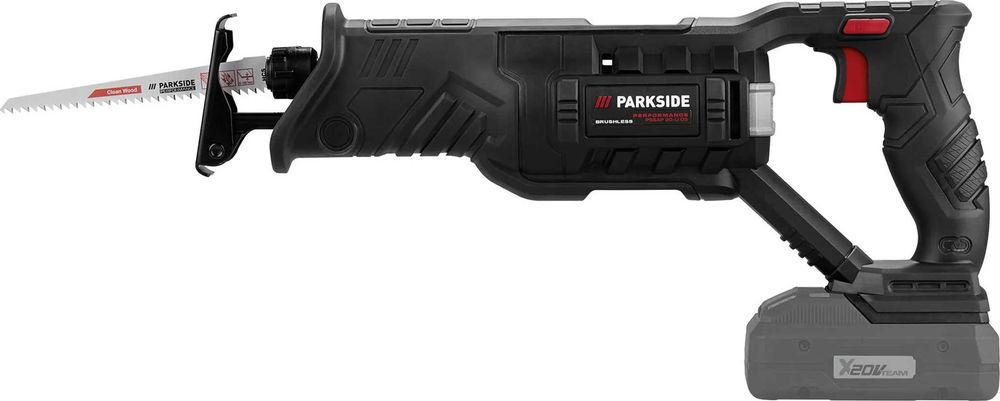 НОВ Немски Безчетков Саблен Трион 4 Ah Parkside Performance Германия