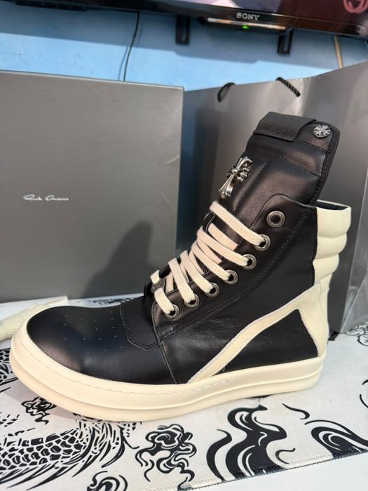 Rick Owens Geobaskets Chrome Hearts