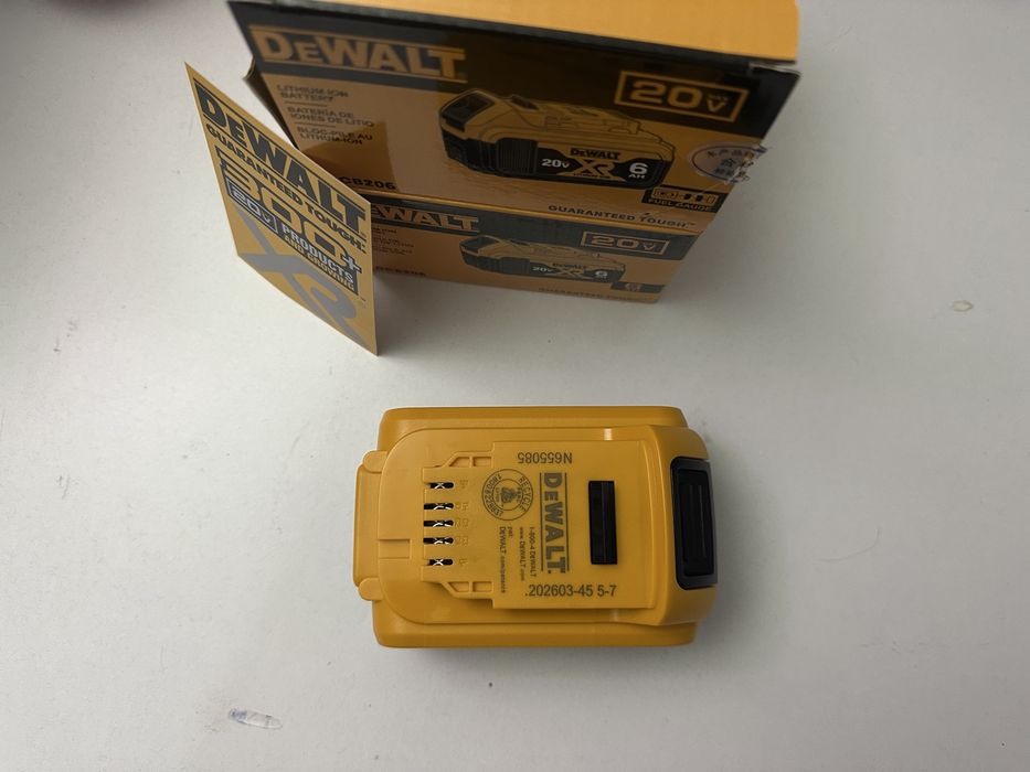 Acumulator/baterie dewalt 6ah 20v per bucata