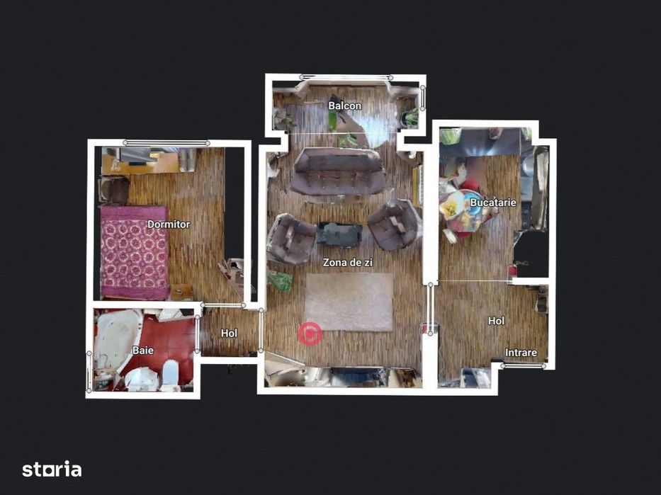 2 Camere | Etaj 3/4 | Partial Mobilat-Utilat | Kiseleff | Comision 0