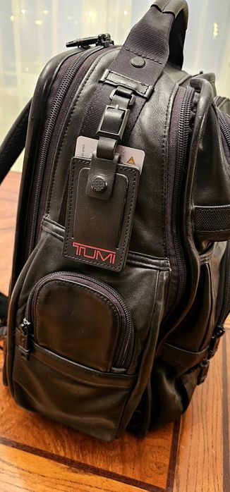 Кожаный рюкзак Tumi Alpha 2