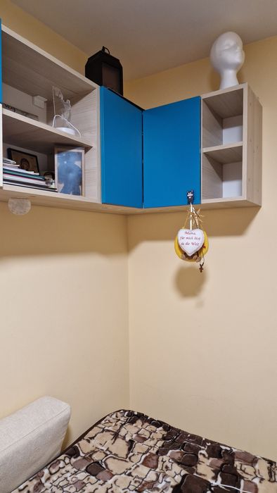 Mobila dormitor copii,  covor, perdele și draperii