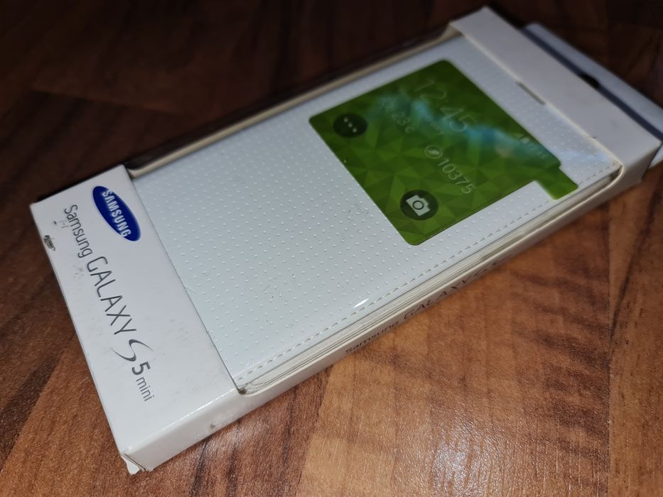 Husa flip smart activa originala Samsung S View Cover Galaxy S5 mini