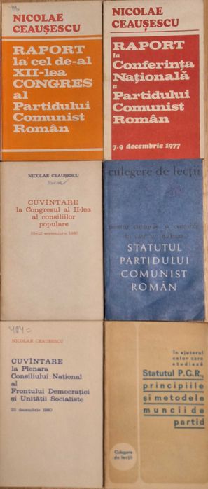 Cărți perioada comunistă