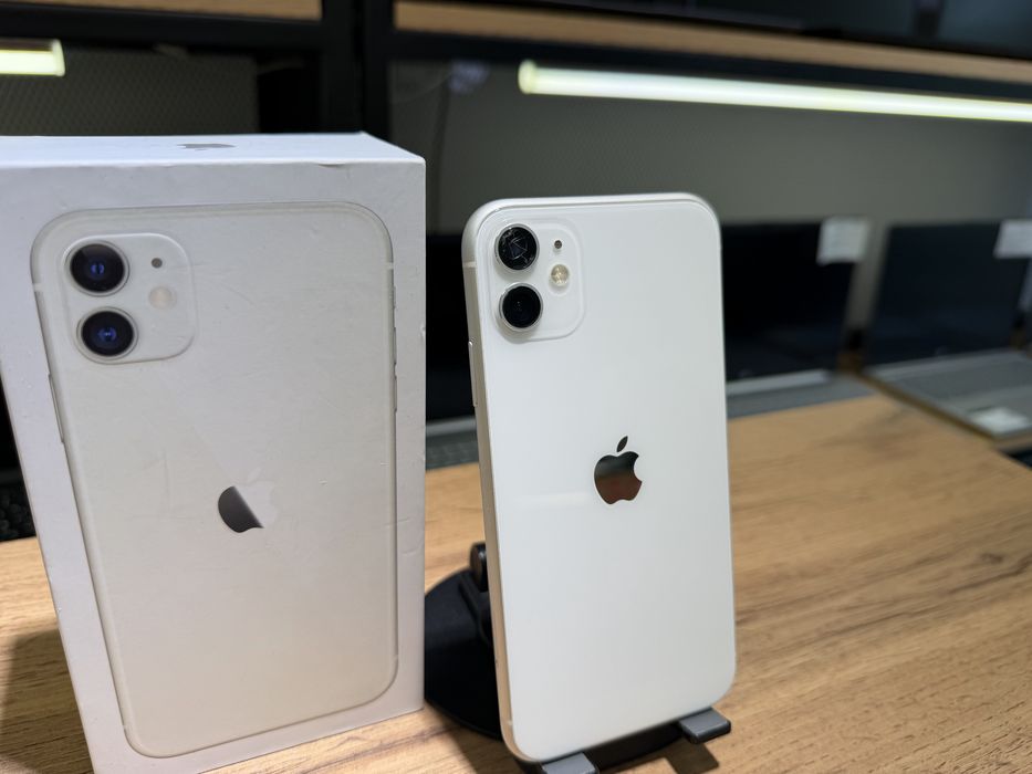 iPhone 11, 128 GB, белый, АКБ68%, 2298/А10