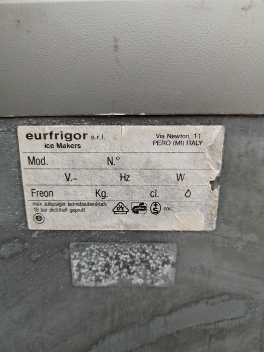Ледогенератор Eurfrigor