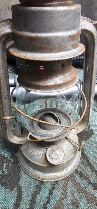 Газов фенер - ретро, автентичен! Работещ!