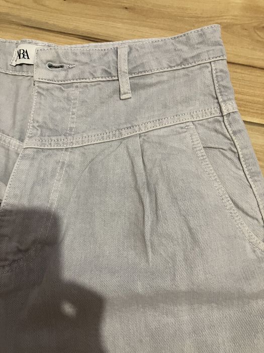 Дънки Зара с висока талия