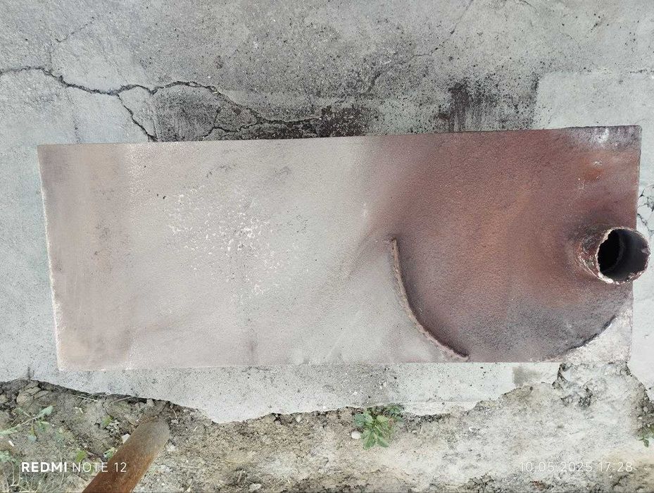 Печка газовая металлическая