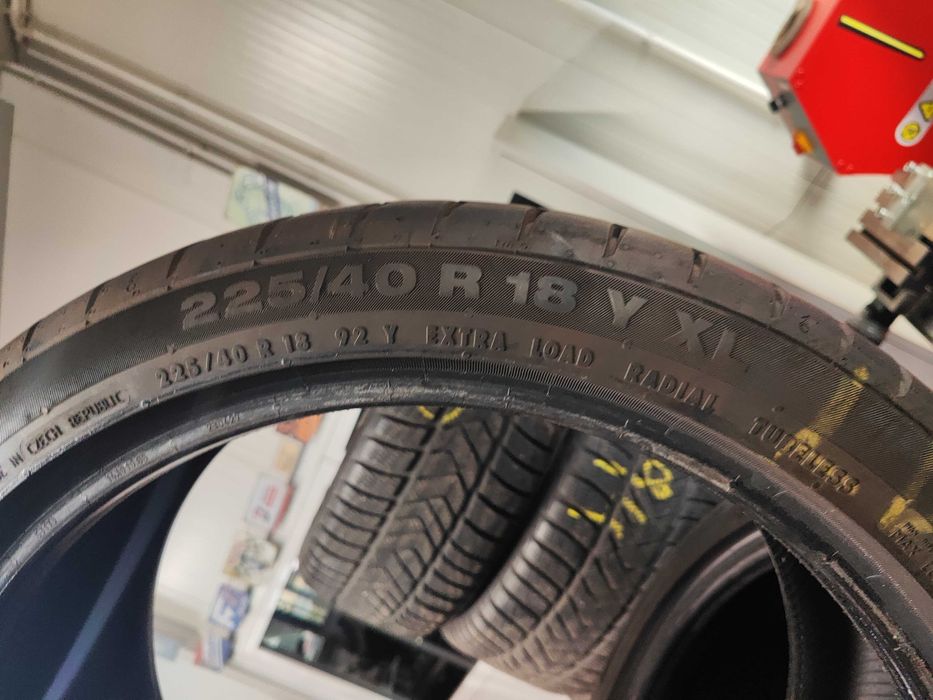 4бр. летни гуми 245/35/18-225/40/18 Continental спорт пакет