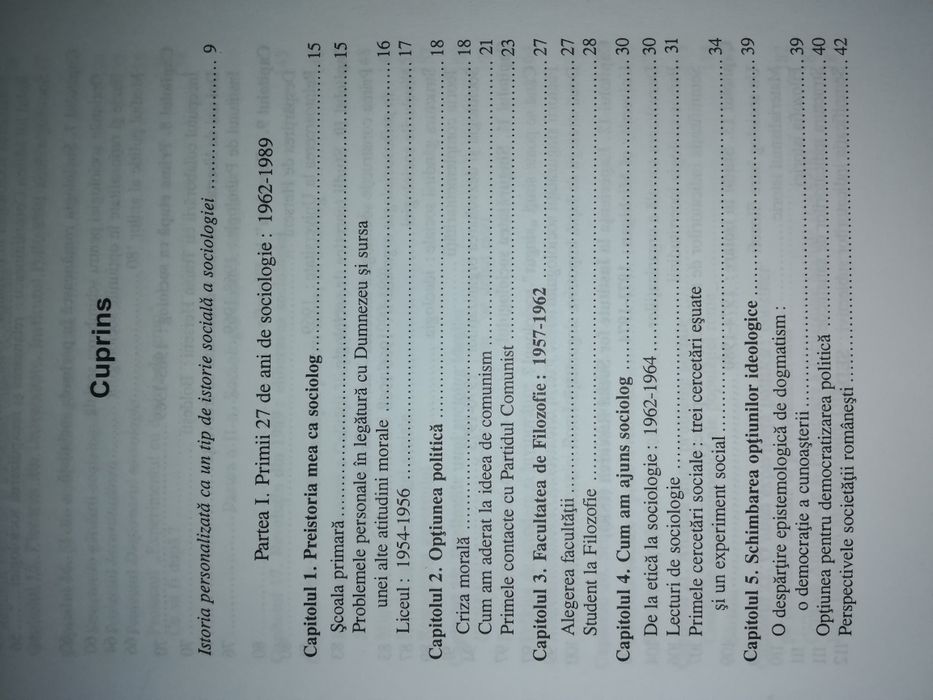 O istorie subiectiva in sociologia romaneasca - Catalin Zamfir