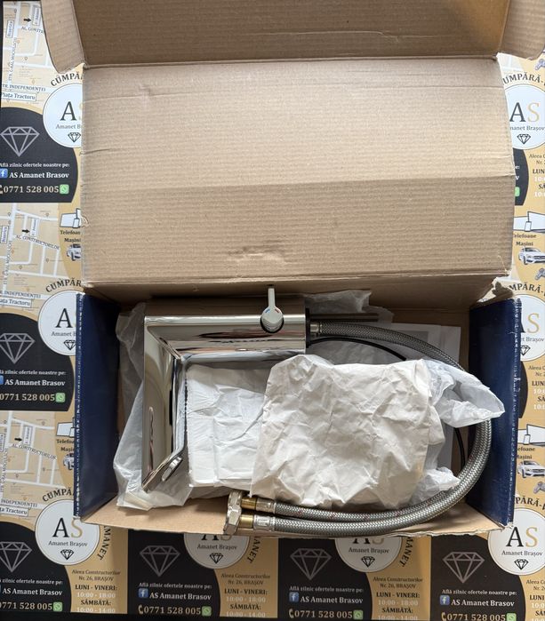 Baterie lavuar cu sezor Grohe Bau Cosmopolitan E ca Noua