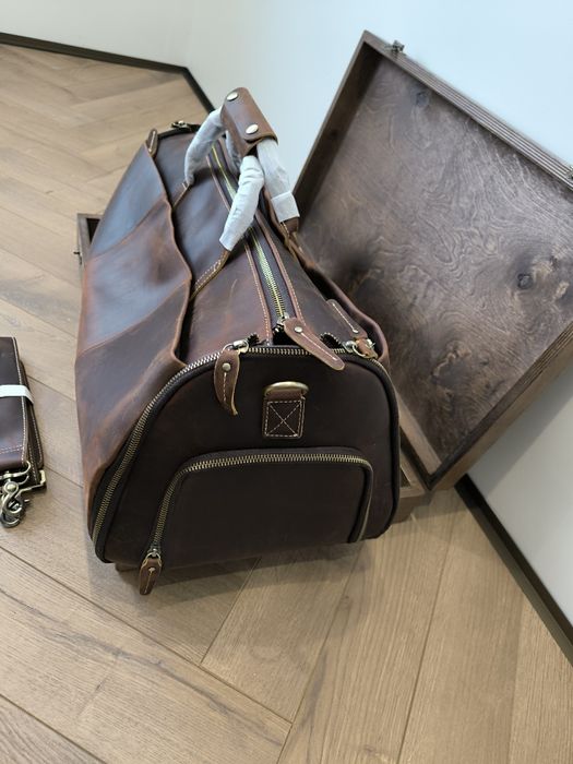 Портплед из натуральной кожи