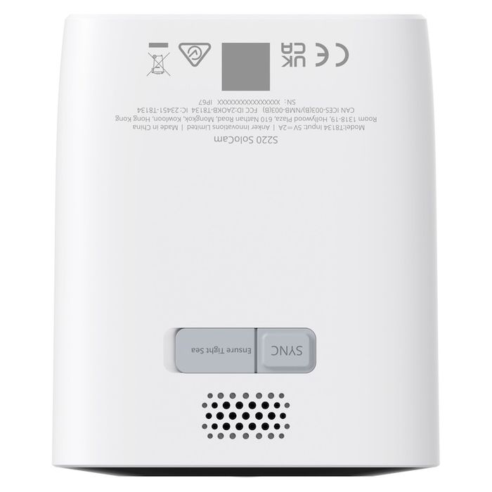 НОВО!!! Безжична соларна камера Eufy SoloCam S220, 2K, 8GB, AI, IP67