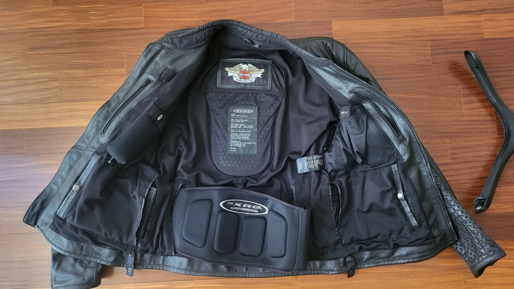 Jacket Lether Harley Davidson  FXRG