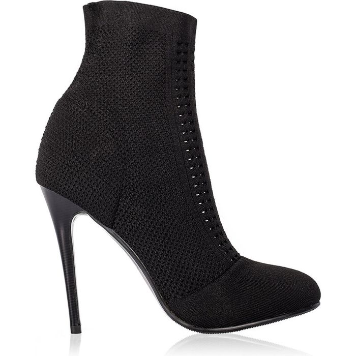 Botine din material elastic Nissa