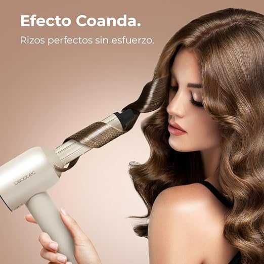 Сешоар Cecotec DryGlam Waves Champagne безчетков мотор 1600W 4в1