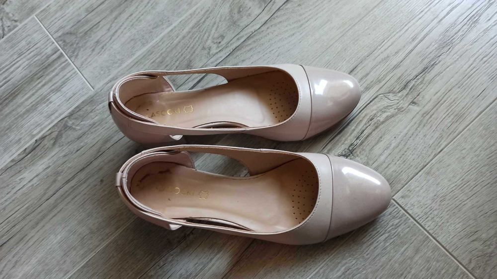 Обувки в цвят пудра дамски 36 номер