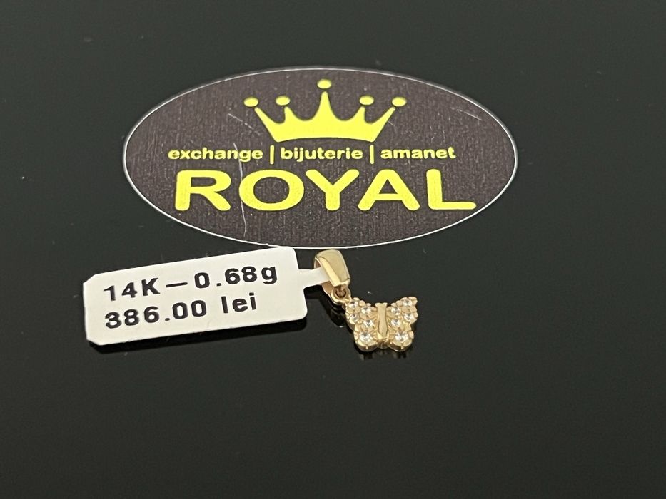 Bijuteria Royal CB : Pandant aur 14k  0,68 grame