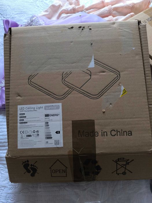 Aplica Led, Plafoniera incastrata, 3 intensități, Alexa