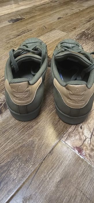 Adidași Adidas Originals Superstar Verde Oliv / Khaki