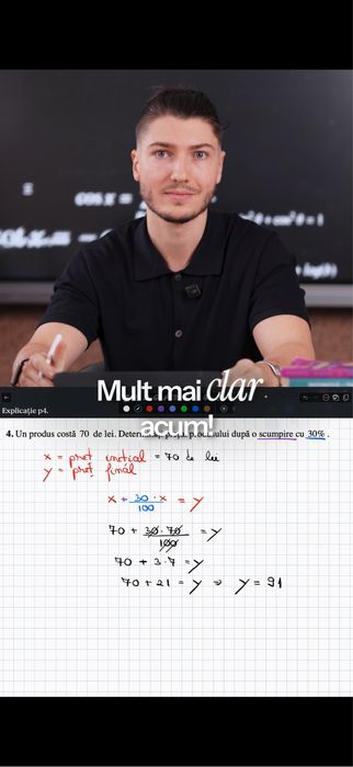 Meditație matematică individuală: Bacalaureat