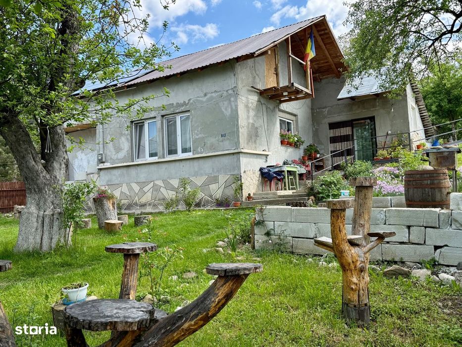 2 Case + teren 1390 mp langa parcul central Provita de Sus