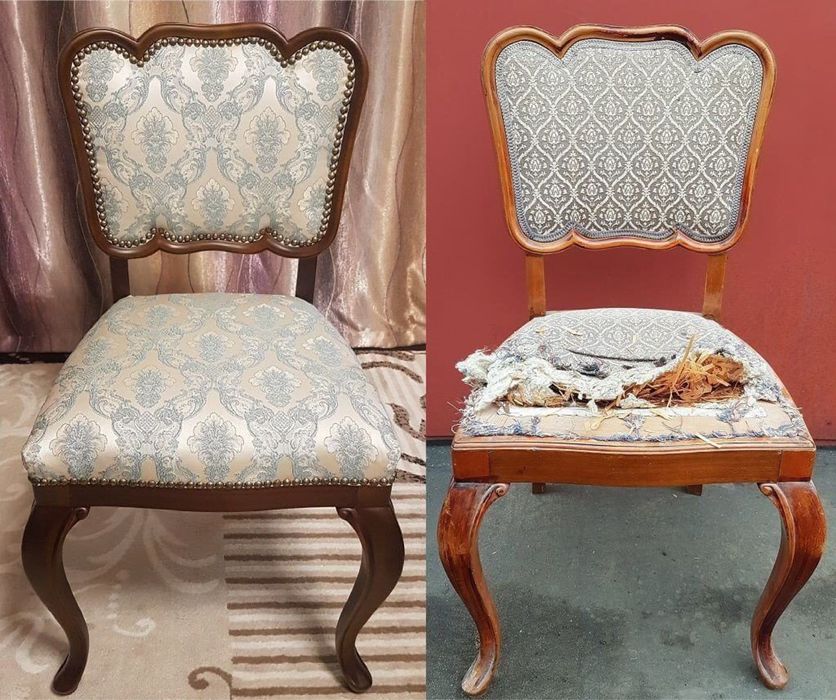 Реставрация обивка мягкой мебели и стульев